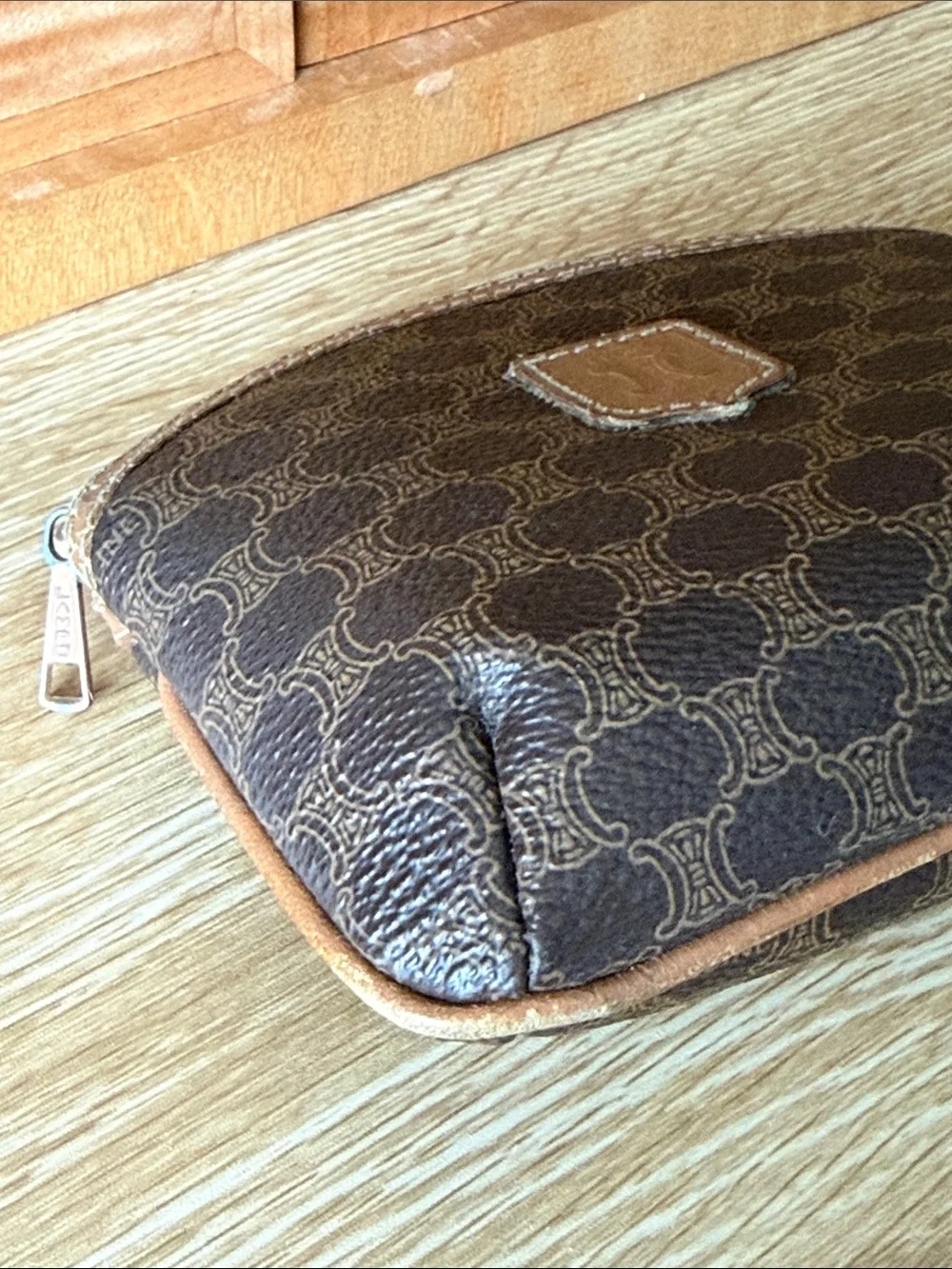 Celine Vintage Macadam Pouch